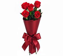 Букет 5 Красных роз Эдлесс Лав в Инкермане