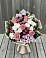 Букет цветов из: Альстромерии, Гвоздики, Розы и Хризантемы в Инкермане