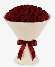 Букет 101 Бордовая роза Блэк Бакарра в Инкермане