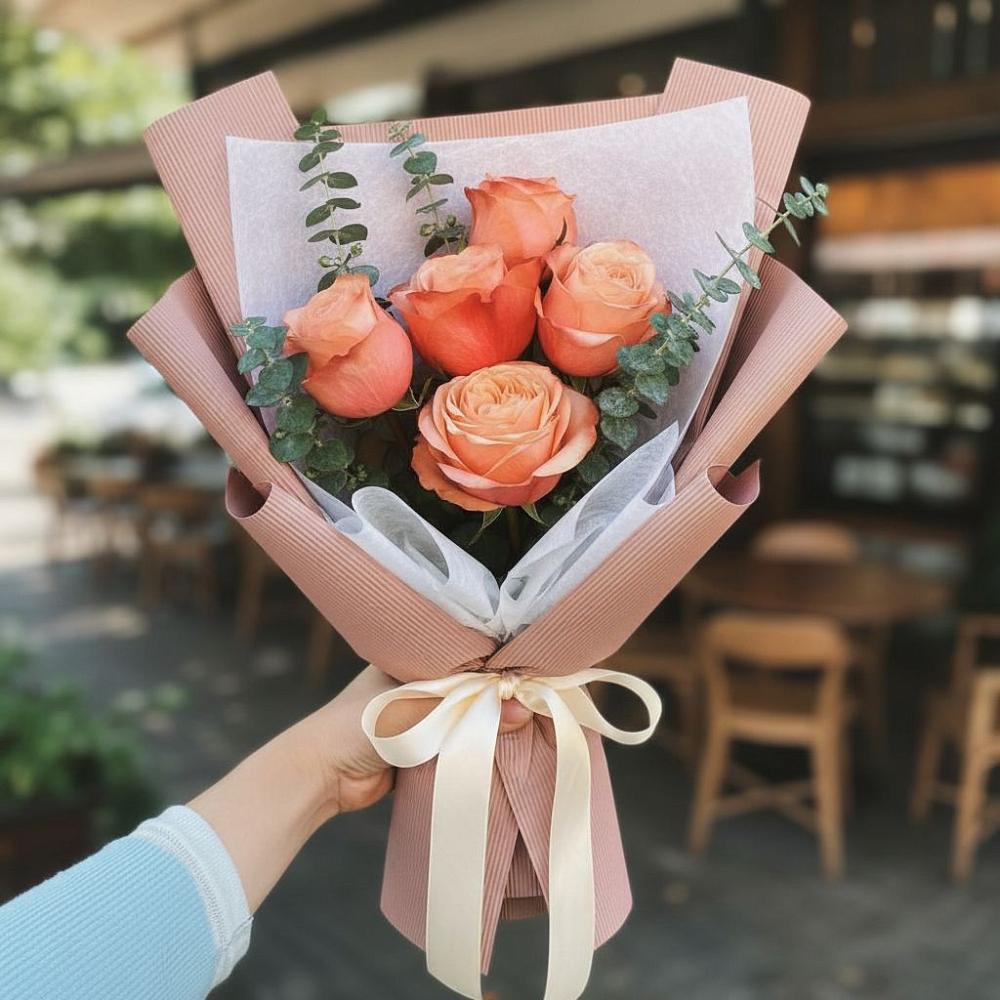 Букет цветов из: Розы в Инкермане