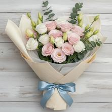 Букет цветов из:  Лизиантусы #REPLACE_PRED# Инкермане