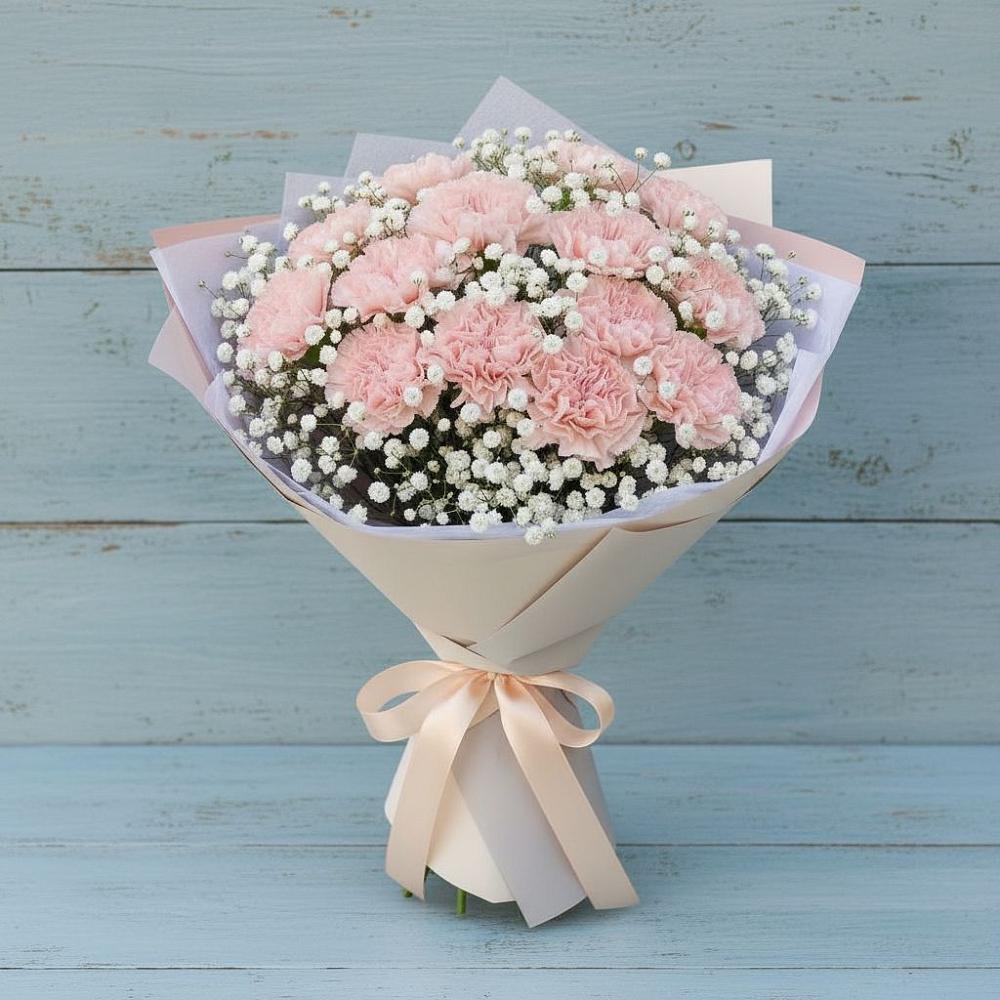 Букет цветов из: Гвоздики в Инкермане