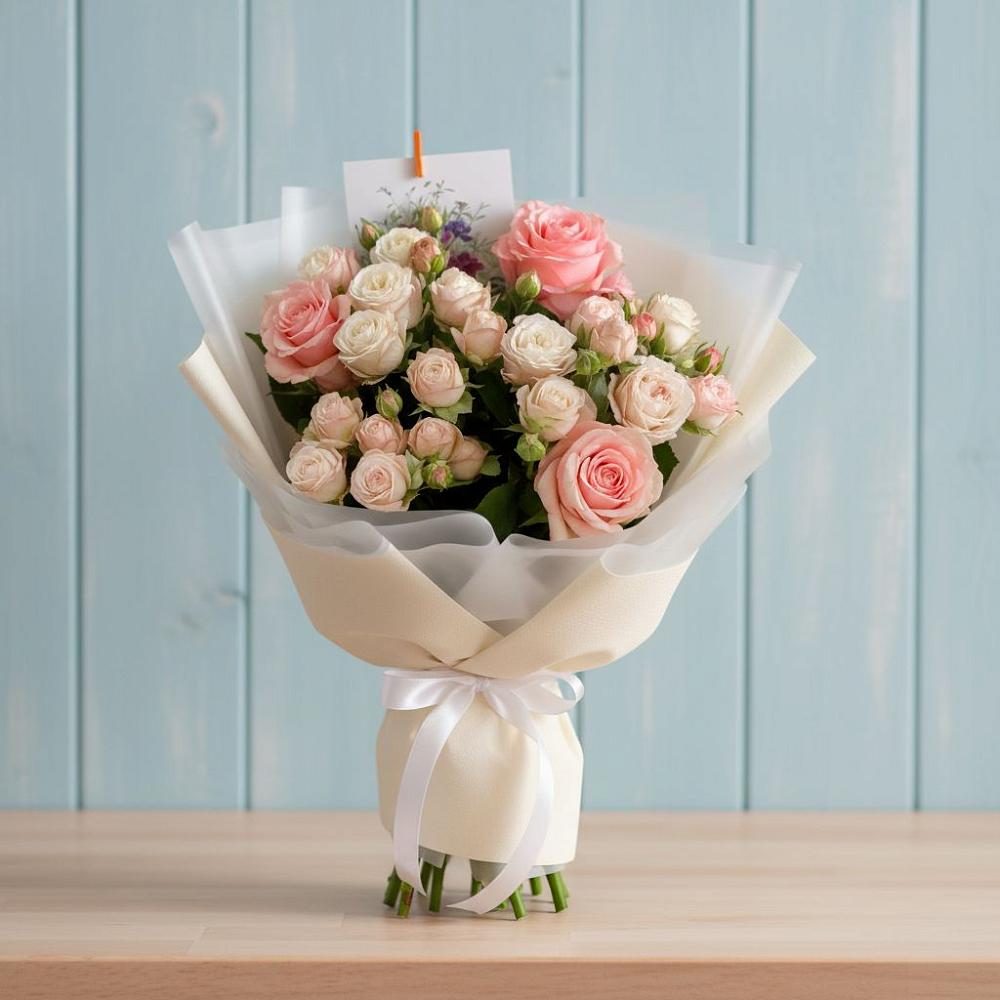 Букет цветов из: Розы в Инкермане