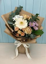 Букет цветов из:  Герберы и Хризантемы в Инкермане