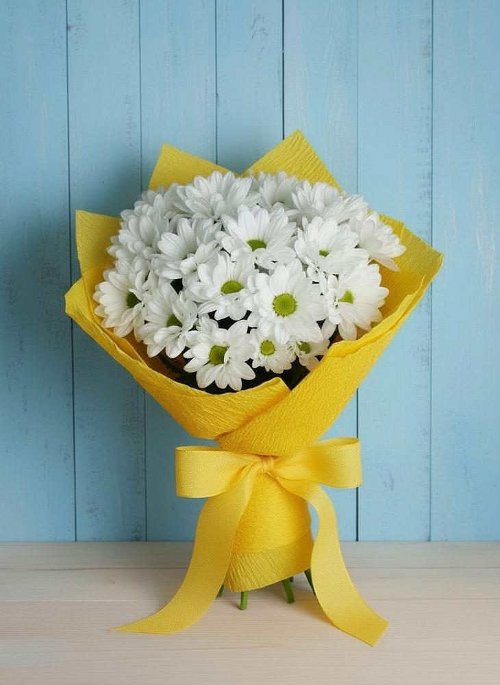 Букет цветов из: Хризантемы в Инкермане