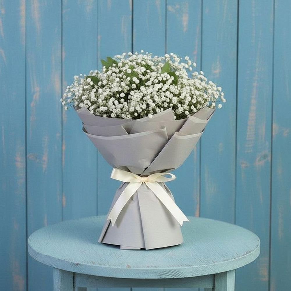 Букет цветов из: Гипсофила в Инкермане