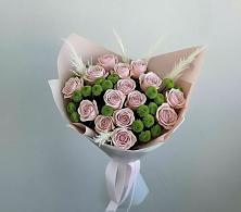 Букет цветов из:  Розы и Хризантемы в Инкермане