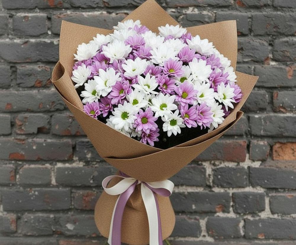 Букет цветов из: Хризантемы в Инкермане