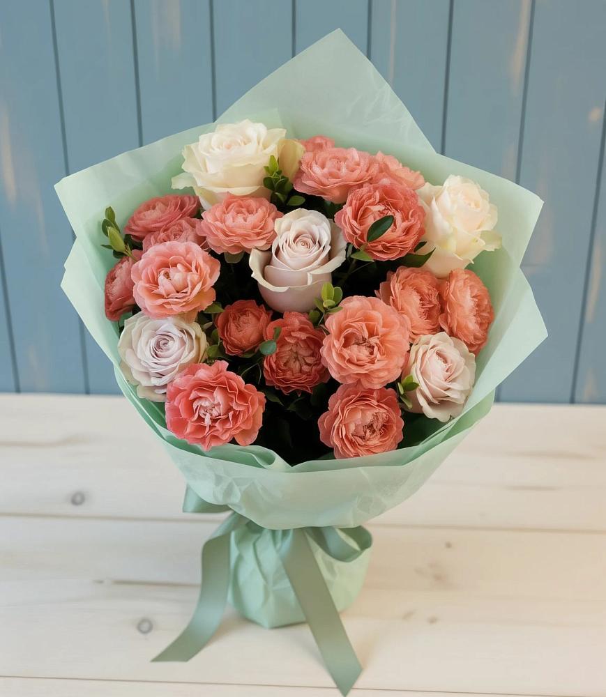 Букет цветов из: Розы в Инкермане