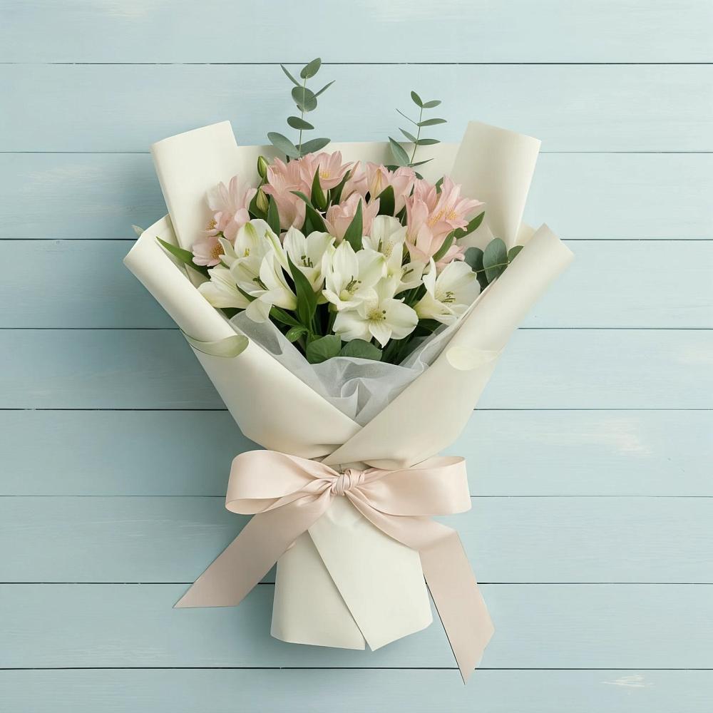 Букет цветов из: Альстромерии в Инкермане