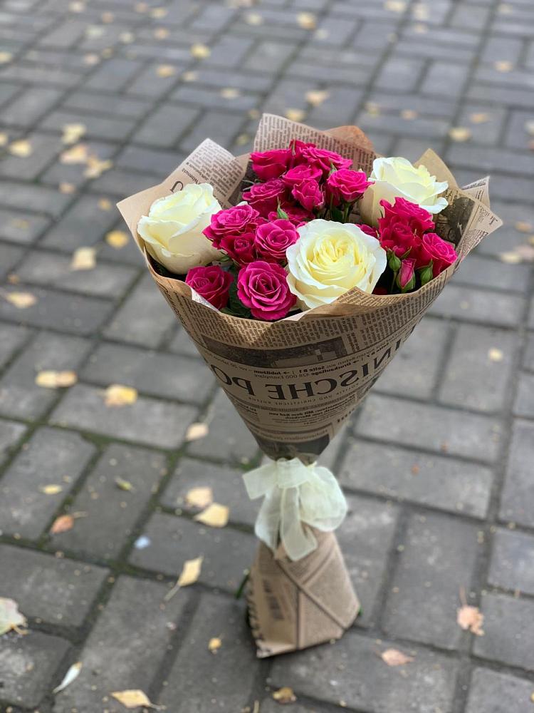 Букет цветов из: Розы в Инкермане