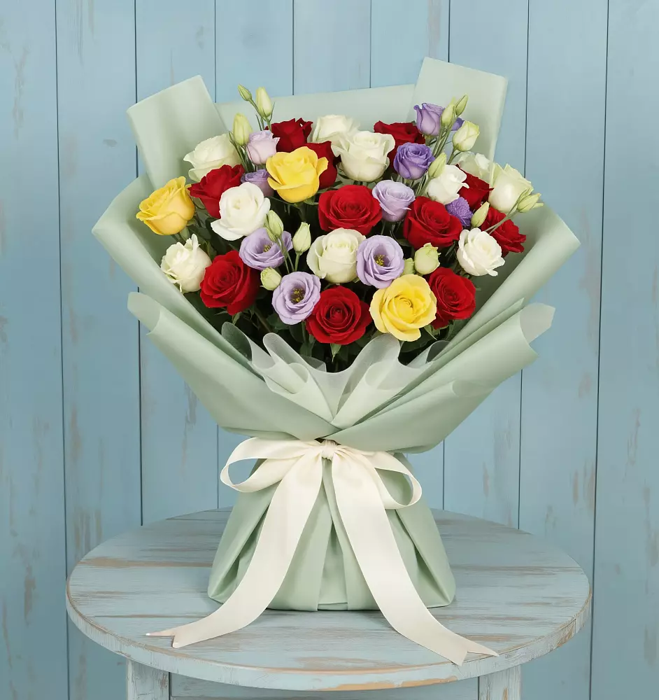 Букет цветов из: Розы в Инкермане