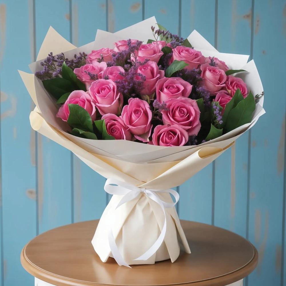 Букет цветов из: Розы в Инкермане