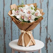 Букет цветов из:  Орхидеи и Розы в Инкермане